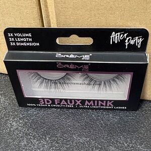 The Crème Shop 3D Faux Mink Lashes - Black